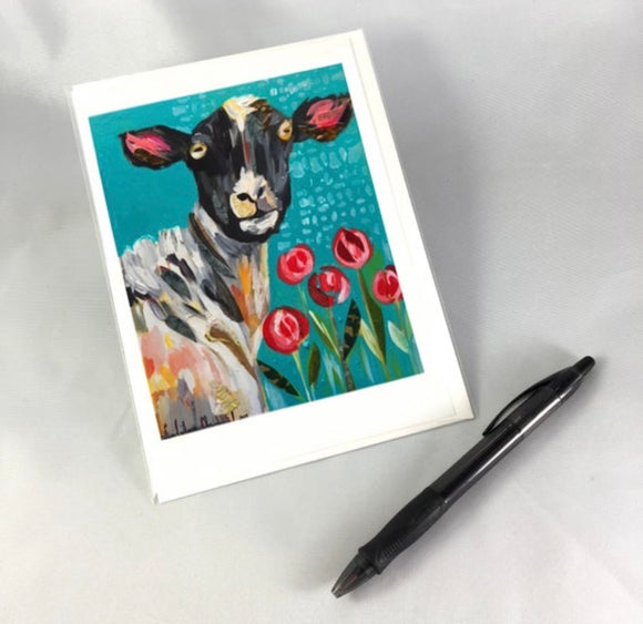 2017 Sheep Design Greeting Card